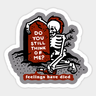 Think of Me? Sticker